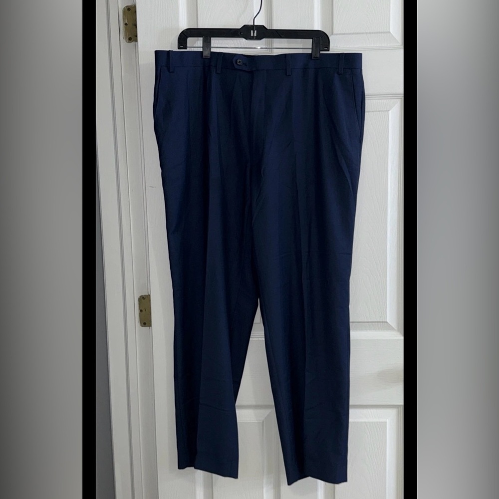 Michael Kors Men's Deep Blue Dress Pants 40Wx32L
